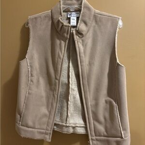 ⭐️⭐️Pendleton Beige Shearling-Lined Vest